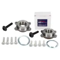2x AIC 51938SET Radlagersatz f&uuml;r AUDI A4 B6 B7 A6 C5 A8 D2 D3 VW Passat B5.5 4.0 W8 vorne