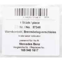 AIC 57348 Warnkontaktkabel f&uuml;r MERCEDES A-/B-/C-/E-/GLK-/M-/S-KLASSE vorne 1695401617