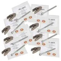 8x AIC D&uuml;senhalter f&uuml;r MERCEDES-BENZ W211 W463 X164 W163 W164 W220 W221 OM628