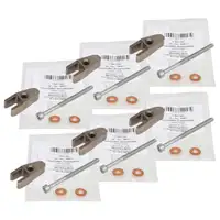 6x AIC nozzle holders for MERCEDES W203, W204, W210, W211, W461, W463, W164, W221, OM613, OM642, OM648