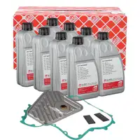 AIC Getriebefilter Satz + 8L febi Getriebe&ouml;l f&uuml;r AUDI A4 B6 B7 A6 C5 C6 A8 CVT-Getriebe