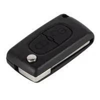 AIC 75014 Schlüsselgehäuse + Schlüsselrohling 2-Tasten für CITROEN C2 C3 1 2 Berlingo