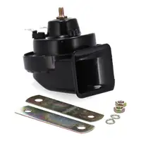 2x AIC HOCH+TIEFTON Fanfare Signalhorn + Halter f&uuml;r VW Golf 2 4 Sharan 7M T4 AUDI S3 8L1