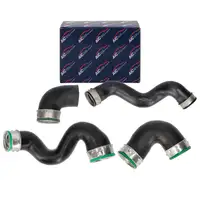 4x AIC K&uuml;hlerschlauch f&uuml;r VW Passat B5.5 SKODA Superb 1 1.9 TDI 130 PS