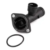 AIC K&uuml;hlmittelflansch + Dichtung f&uuml;r VW Golf 5 Passat B6 AUDI A3 8P SEAT Leon 1.9/2.0 TDI