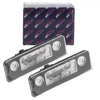 2x AIC Kennzeichenleuchte + C5W Gl&uuml;hlampe f&uuml;r SKODA Octavia 2 Roomster 1Z0943021
