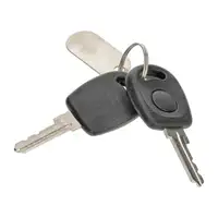 AIC 53346 Kofferraumschloss + Schlie&szlig;zylinder + 2x Schl&uuml;ssel f&uuml;r SKODA Felicia 1