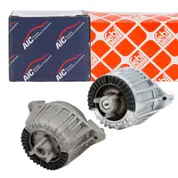 2x AIC/febi Motorlager f&uuml;r MERCEDES W204 S204 C204 C218 A218 W212 S212 C/A207 OM646 OM651