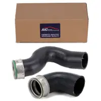 2x Ladeluftschlauch f&uuml;r VW Golf 5 Passat B6 Touran AUDI A3 8P 1.9 TDI BLS 105 PS rechts