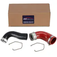 AIC Ladeluftschlauch 2er Set f&uuml;r VW Golf 5 Passat B6 Touran AUDI A3 8P 1.9 TDI 75-105 PS
