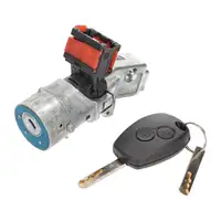 AIC Lenkschloss + Schlie&szlig;zylinder + Schl&uuml;ssel f&uuml;r RENAULT Clio 3 OPEL DACIA Dokker NISSAN