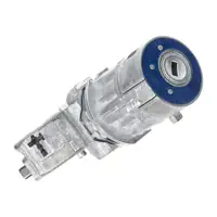 AIC Lenkschloss + Schlie&szlig;zylinder + Schl&uuml;ssel f&uuml;r RENAULT Clio 3 OPEL DACIA Dokker NISSAN