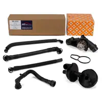 NRF Thermostat + AIC Rep.-Satz Kubelgeh&auml;useentl&uuml;ftung f&uuml;r BMW E46 E39 E60 E65 X3 M52 M54