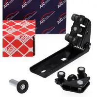 3x AIC/febi Rollenf&uuml;hrung Schiebet&uuml;r f&uuml;r OPEL Vivaro A RENAULT Trafic 2 rechts