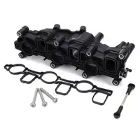 Ansaugbr&uuml;cke Saugrohrmodul + PIERBURG Stellmotor f&uuml;r AUDI A4 A6 A8 Q7 VW Touareg rechts