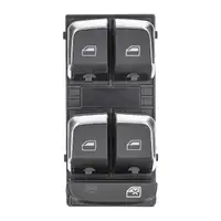 AIC 71766 Schalter Fensterheber f&uuml;r AUDI A4 B8 Q5 8RB ab Fgst. vorne links 8K0959851F V10