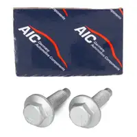 2x Schraube Sechskantbundschraube Au&szlig;ensechskant M8x125 30mm f&uuml;r VW AUDI SEAT N0197005