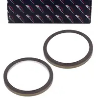 2x AIC ABS Sensor Ring for VW Golf 5, 6, Passat B6, Sharan, Tiguan, Touran (Rear) 1T0598611BSK