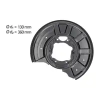 AIC Abdeckblech Ankerblech f&uuml;r MERCEDES-BENZ W211 S211 C219 R230 hinten links 2124202144