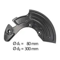 AIC Abdeckblech Ankerblech f&uuml;r VW PASSAT B5 B5.5 AUDI A4 B5 A6 C5 vorne rechts 8D0615312E