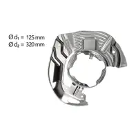 AIC Abdeckblech Ankerblech Bremsscheibe f&uuml;r BMW 5er E39 520-530 vorne rechts 34111162956