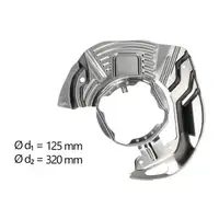 AIC Abdeckblech Ankerblech Bremsscheibe f&uuml;r BMW 5er E39 520-530 vorne links 34111162955