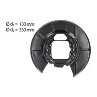 AIC Abdeckblech Ankerblech Bremsscheibe f&uuml;r BMW X5 E83 3.0-4.8 hinten rechts 34216750386