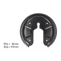 AIC Abdeckblech Ankerblech Bremsscheibe f&uuml;r PORSCHE 356 Hinterachse 69535280110