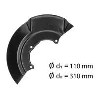 AIC Abdeckblech f&uuml;r VW Multivan California Transporter T4 vorne links 7D0407343B