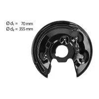 AIC Abdeckblech f&uuml;r VW Passat B6 B7 PR 1KU 1KW Tiguan 5N AUDI Q3 hinten rechts 5N0615612C