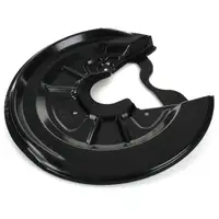 2x AIC Spritzblech Bremsscheibe + Schrauben f&uuml;r VW Golf 5 6 Touran AUDI 8P 2 hinten