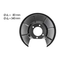 AIC Abdeckblech Ankerblech f&uuml;r FORD Focus 2 Mondeo 4 Kuga 1 Galaxy 2 hinten links 1450988