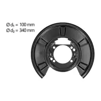 AIC Abdeckblech Ankerblech f&uuml;r MERCEDES Sprinter B906 B907 B910 hinten 9064230420