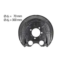 AIC Abdeckblech Ankerblech Bremsscheibe f&uuml;r OPEL Signum CC Vectra C hinten links 13168748