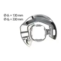 AIC Abdeckblech Ankerblech Bremsscheibe f&uuml;r BMW 5er E39 535/540i vorne links 34111162569