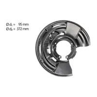 AIC Abdeckblech Bremsscheibe f&uuml;r BMW F20 F21 F30 F31 F22 F32 F36 hinten links 34216792243