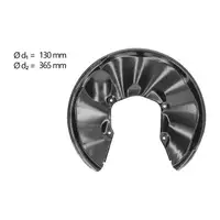 AIC 57068 Abdeckblech Ankerblech Deckblech f&uuml;r AUDI A4 B6 B7 Hinterachse links 8E0615611N