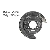 AIC Abdeckblech Ankerblech f&uuml;r HYUNDAI i30 KIA Pro / Cee'd hinten links 58251-1H000