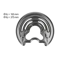 AIC Abdeckblech Ankerblech f&uuml;r RENAULT Trafic 2 3 OPEL Vivaro A B hinten rechts