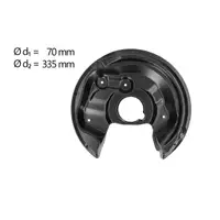 AIC Abdeckblech Ankerblech f&uuml;r SKODA Yeti VW Beetle Scirocco 3 hinten rechts 1Q0615612E