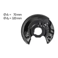 AIC Abdeckblech Ankerblech f&uuml;r SKODA Yeti VW Beetle Scirocco 3 hinten rechts 1Q0615612F