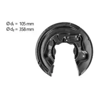 AIC Abdeckblech Ankerblech f&uuml;r VW Passat B7 Tiguan 5N AUDI A3 8P hinten links 5N0615611D