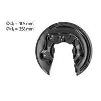 AIC Abdeckblech Ankerblech f&uuml;r VW Passat B7 Tiguan 5N AUDI A3 8P SKODA hinten rechts