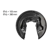 AIC Abdeckblech f&uuml;r VW Golf 6 Passat B6 B7 SKODA Superb 2 hinten rechts 5N0615612E