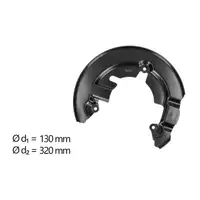 AIC 58103 Abdeckblech Ankerblech f&uuml;r FORD C-Max 2 FOCUS III GRAND C-MAX vorne links