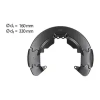 AIC Abdeckblech Ankerblech f&uuml;r FORD C-Max DM2 Focus 2 Kuga 2 Transit Connect V408 vorne