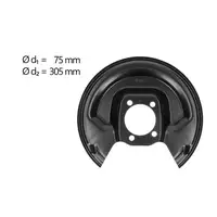 AIC 58263 Abdeckblech Ankerblech f&uuml;r TOYOTA YARIS P13 P9 hinten links 478820D020