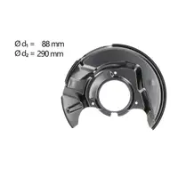 AIC 58272 Abdeckblech Ankerblech f&uuml;r TOYOTA Corolla E10 E11 vorne links 4778212170