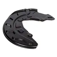 2x AIC Spritzblech Bremsscheibe + Schrauben f&uuml;r VW Golf 7 A3 8V Leon 5F Octavia 3 vorne