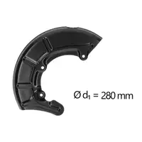 AIC Abdeckblech Ankerblech f&uuml;r VW Golf 3 Passat B3/4 Vento Corrado vorne links 3A0615311